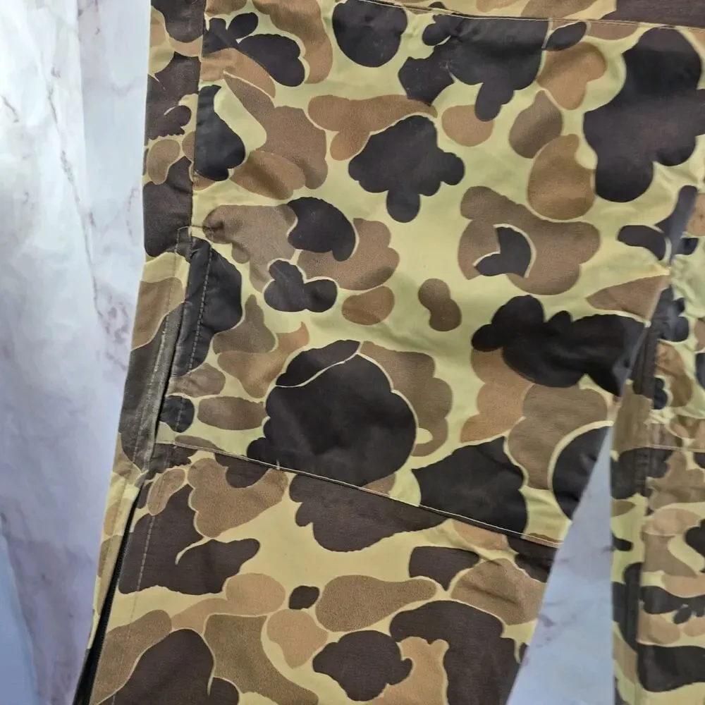 Vintage Columbia Camo Pants Mens XXL 2XL Duck Gore Tex Rain Waterproof